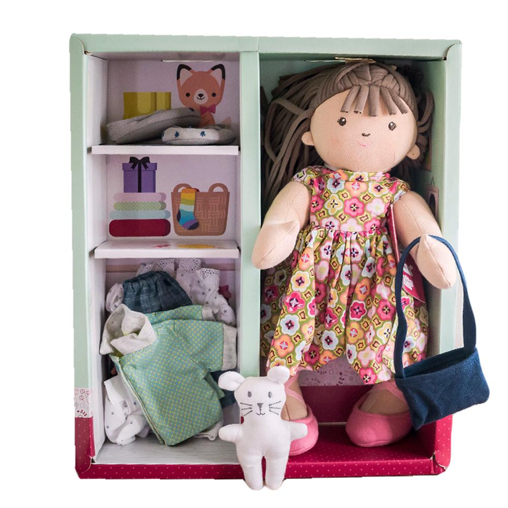 Bonikka Sofia Jointed Doll With Accessories, 4792247008036