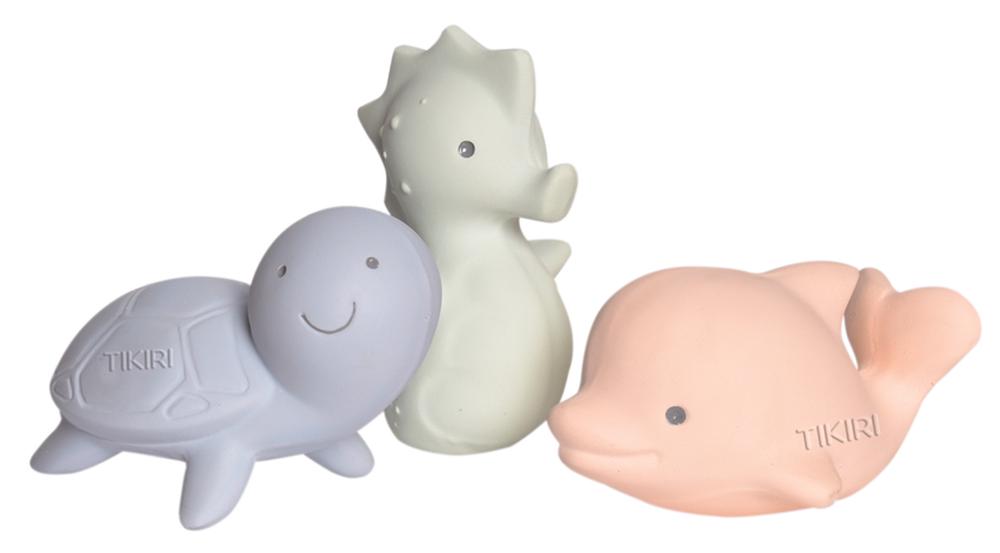 Tikiri Rubber Ocean Buddies Marshmallow Set, 4792247008951