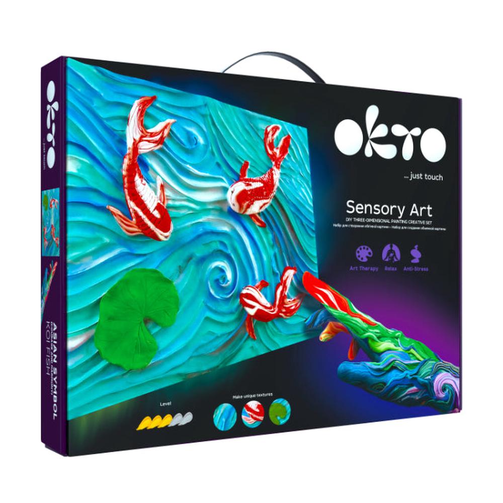 Sensory Art Creative Set: Koi Carps, 4820199475344