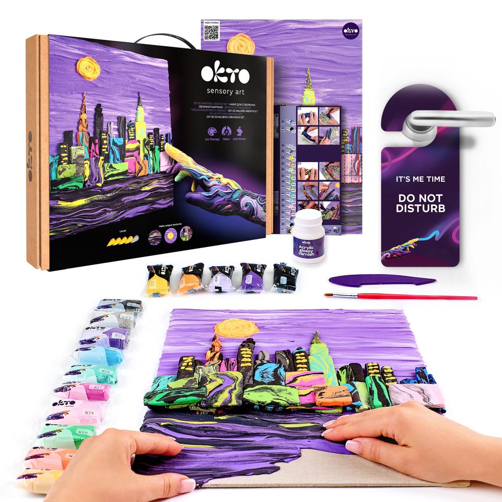 Sensory Art 3D Creative Set (New York Skyline), 4820199478888