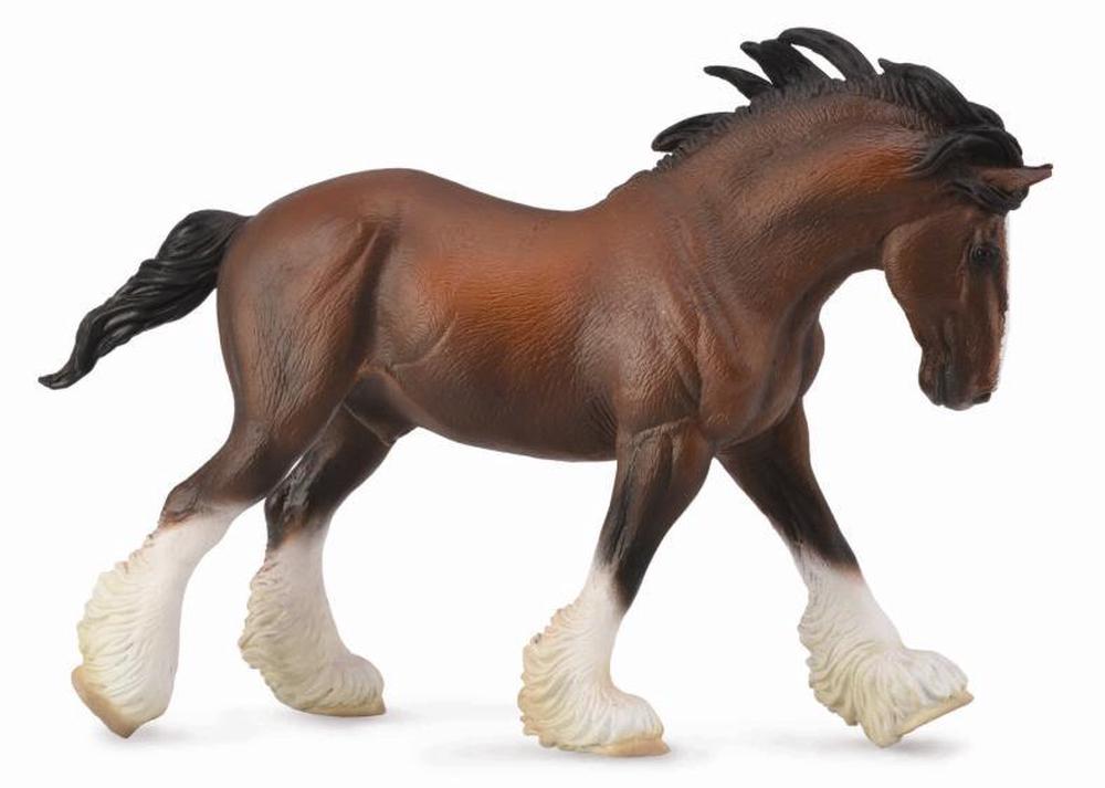 Clydesdale Stallion Figurine - Bay, 4892900886213