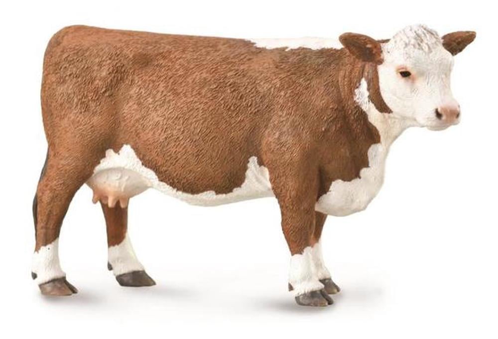 CollectA Hereford Cow Figurine - 12.4 x 7.2cm | Buy online at The Nile