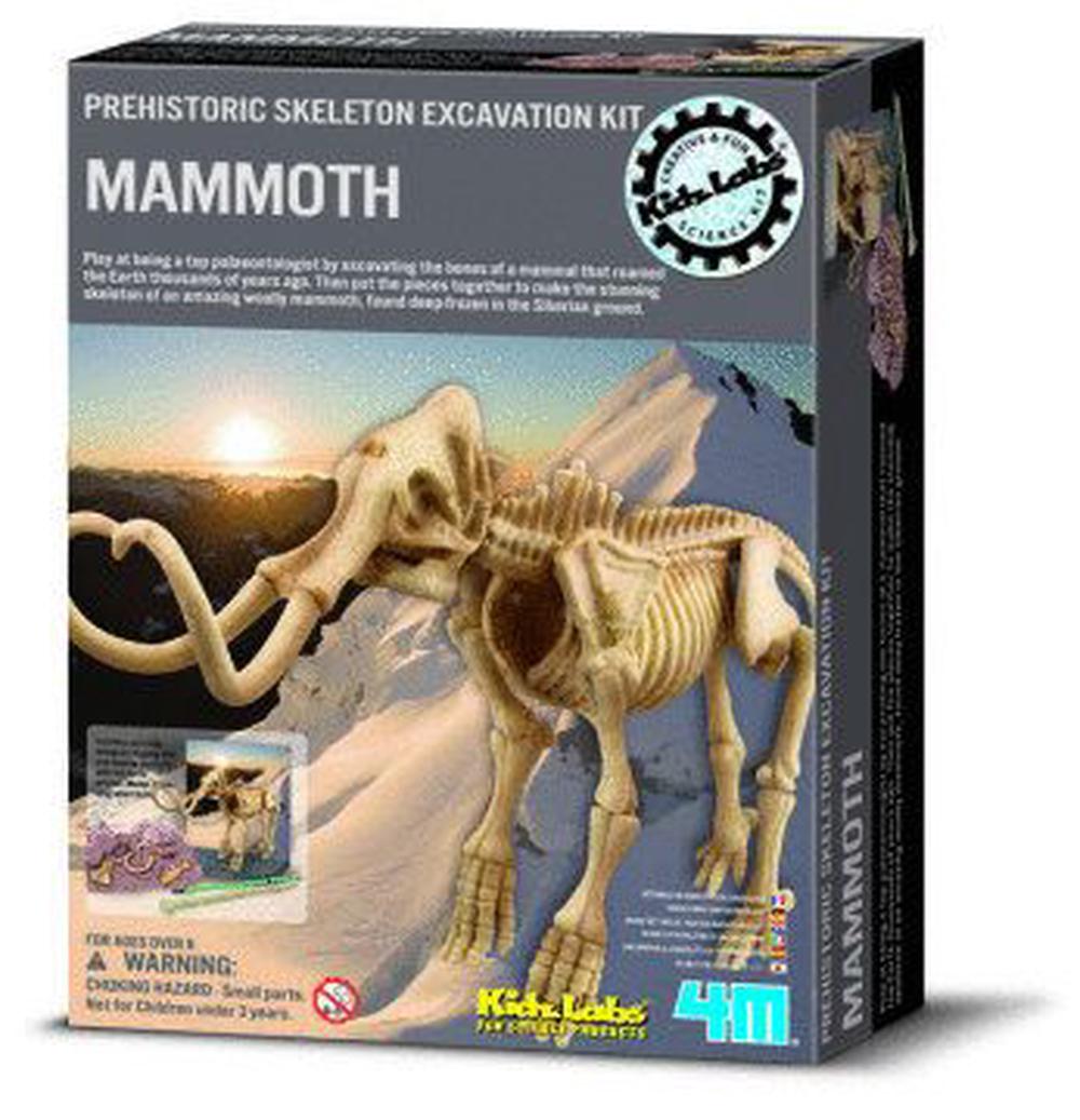4M Excavation Kits (Mammoth Skeleton), 4893156032362