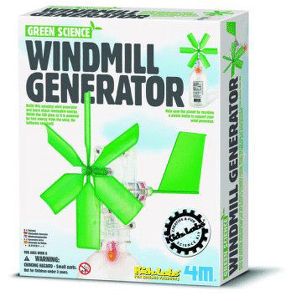 4M Green Science - Windmill Generator, 4893156032676