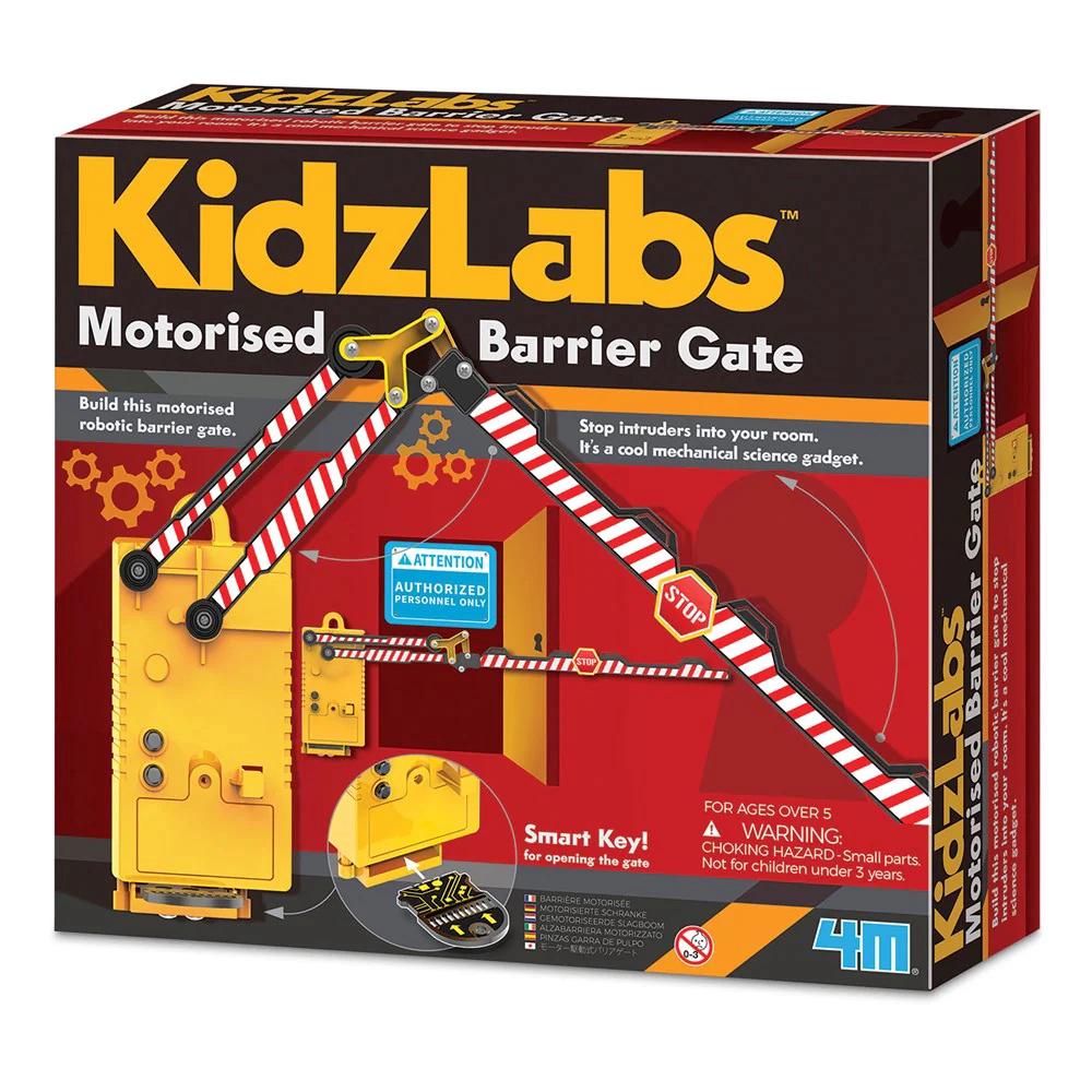 4M KidzLabs - Motorised Barrier Gate, 4893156034472