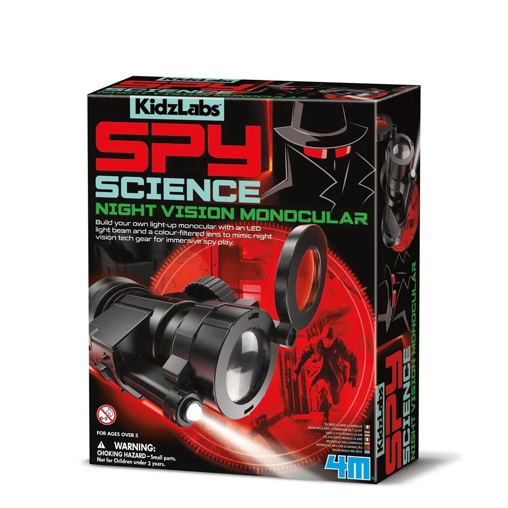 4M KidzLabs -  Spy Science Monocular, 4893156034625