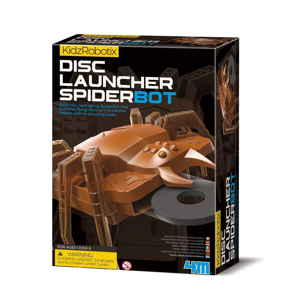 4M KidzRobotix - Disc Launcher Spider Bot, 4893156034649