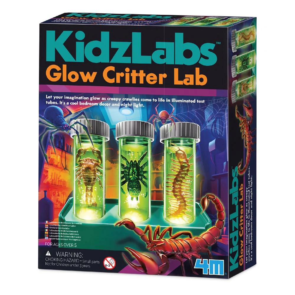4M KidzLabs - Glow Critter Lab, 4893156034694