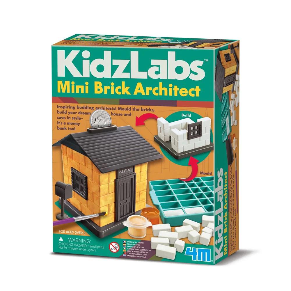 4M KidzLabs - Mini Brick Architect, 4893156034946