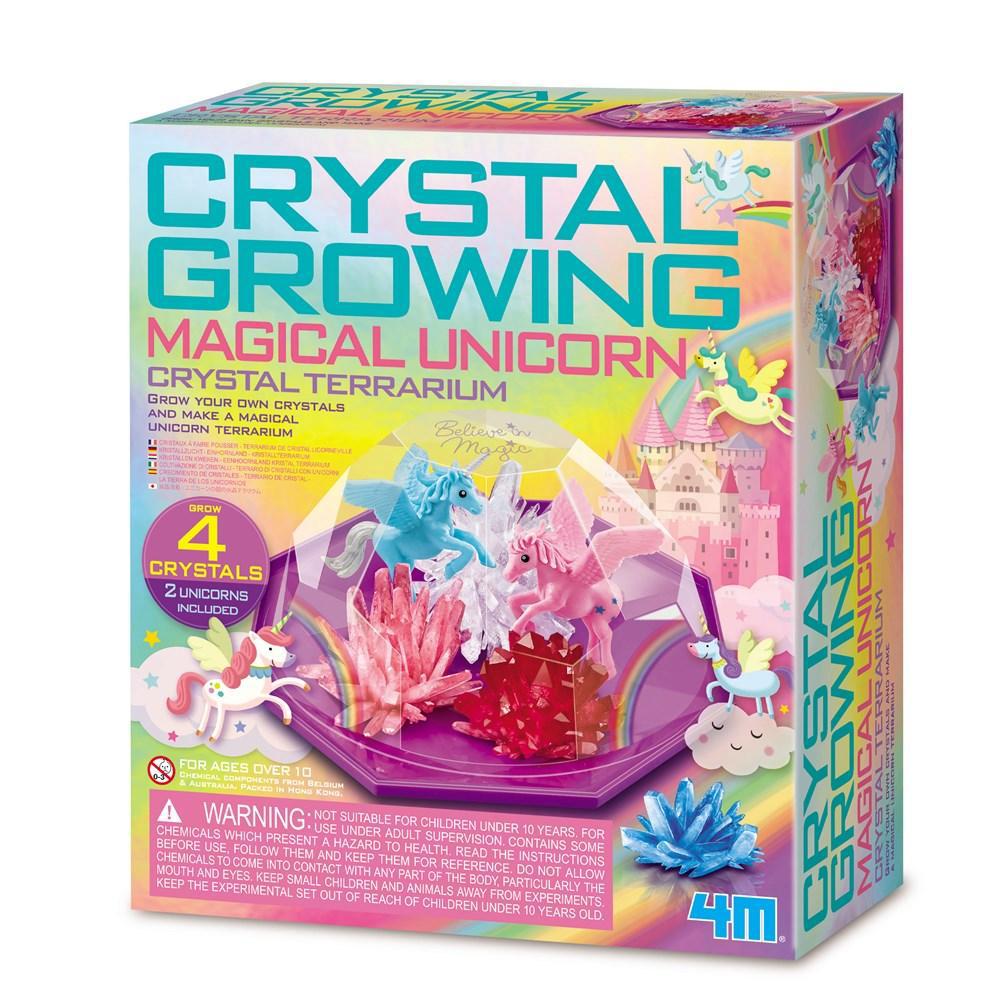 4M Magical Unicorn Crystal Terrarium, 4893156039286