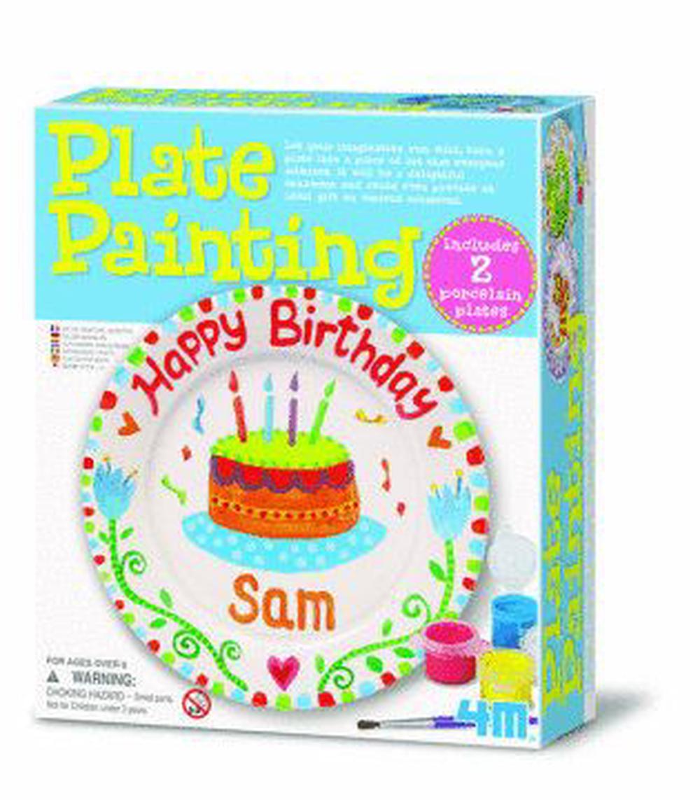 4m Paint Your Own Craft Plate Painting Kit Buy online at The Nile