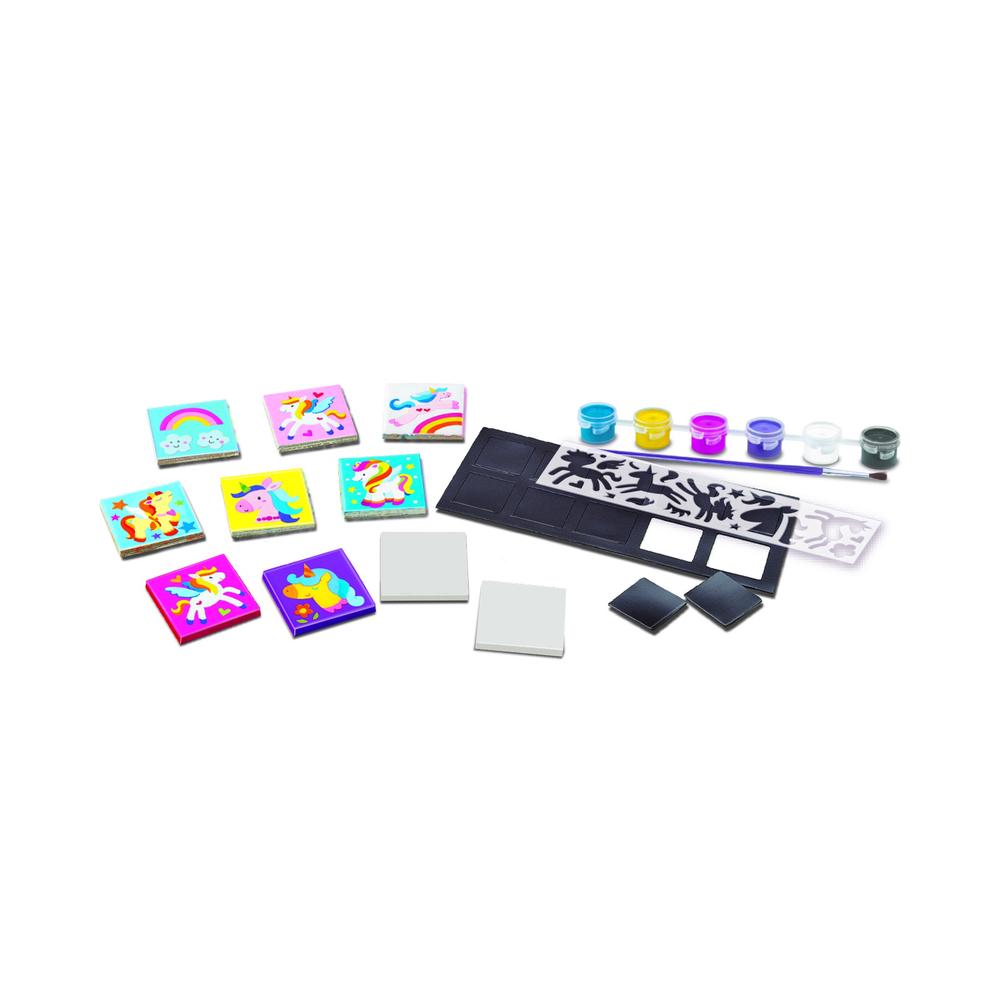 4M Unicorns Mini Tile Art, 4893156047403