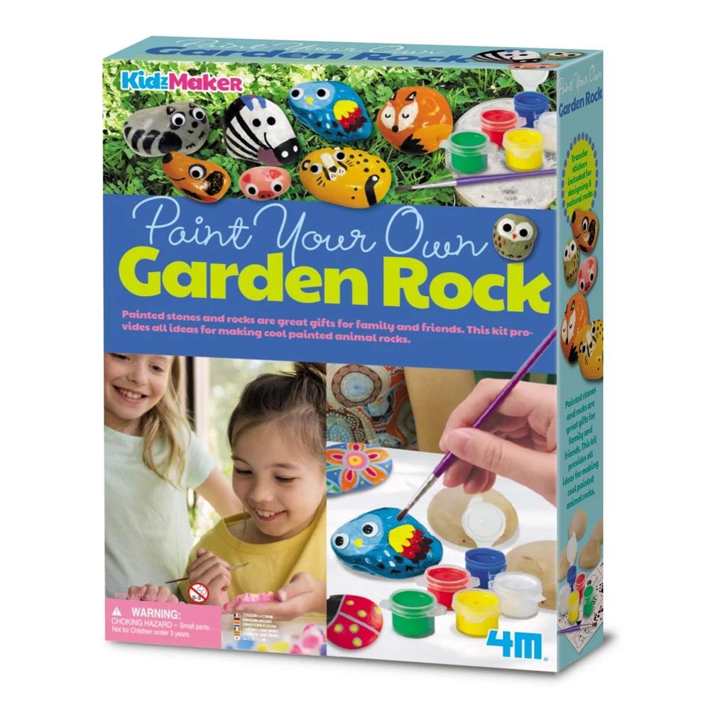 4M KidzMaker PaintYourOwn Garden Rock Buy online at The Nile