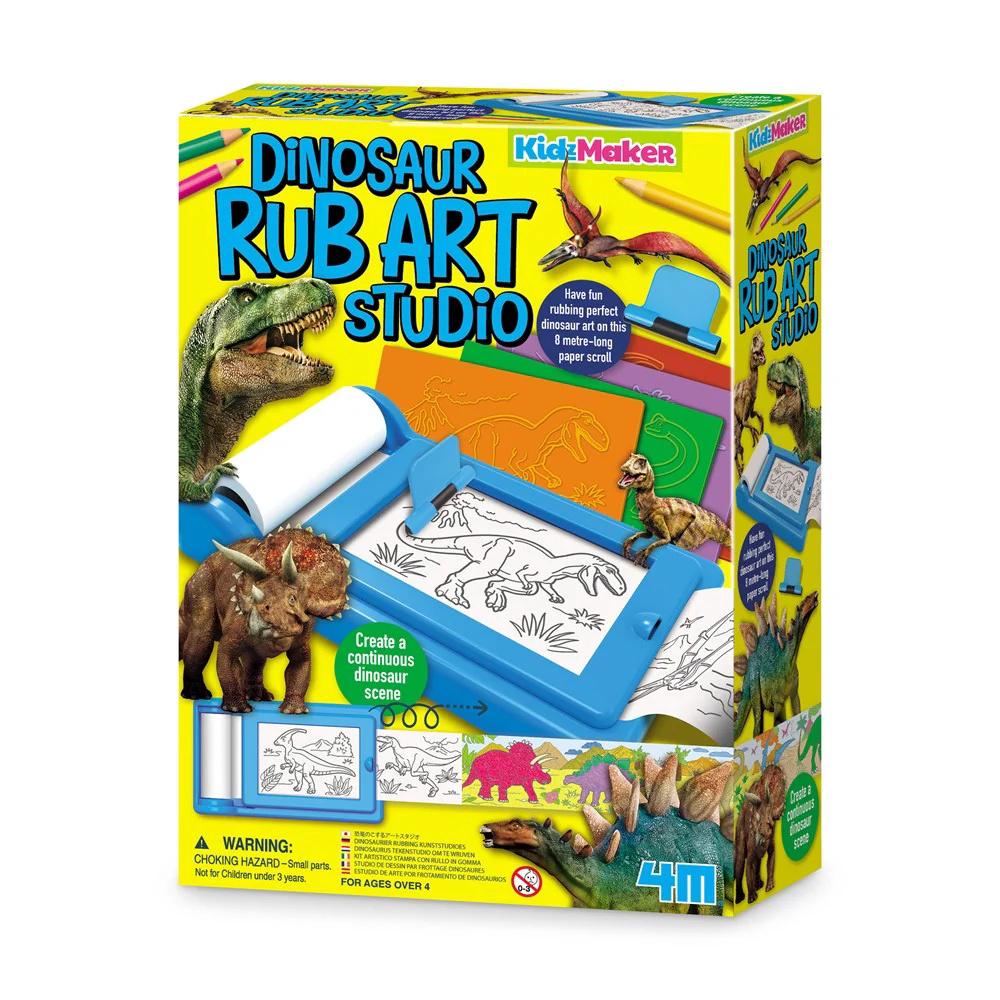 KidzMaker - Dinosaur Rub Art Studio, 4893156047908