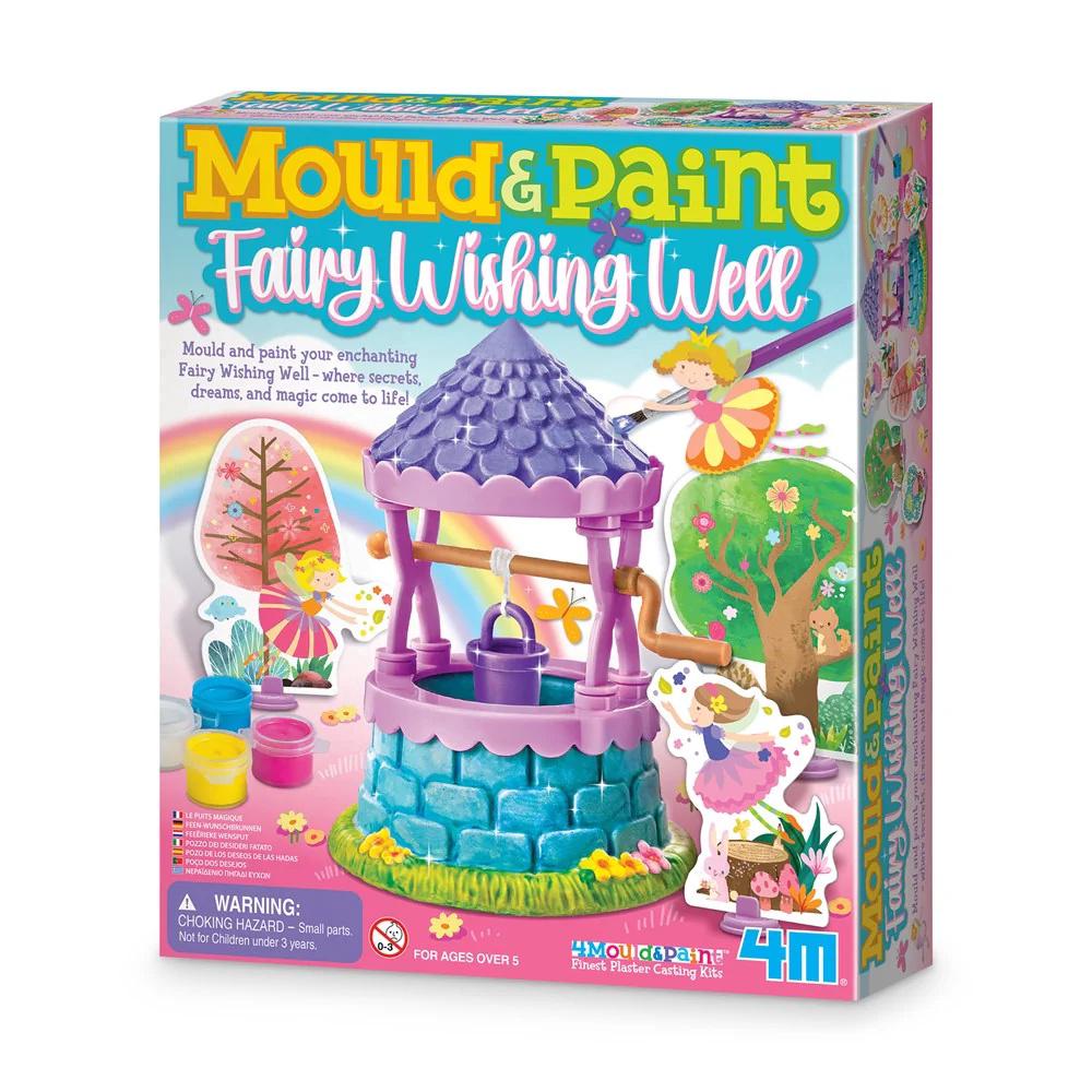 KidzMaker - Mould & Paint Fairy Wishing Well, 4893156047922