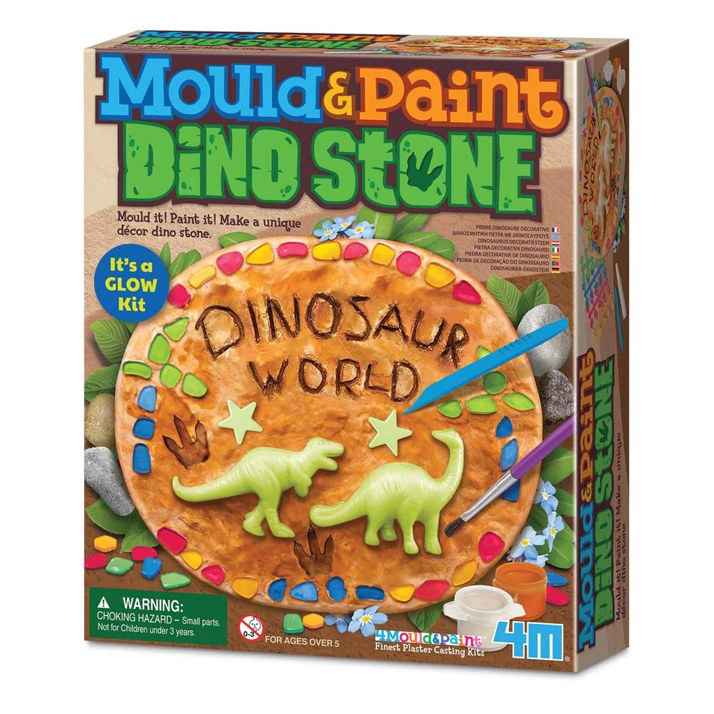 KidzMaker - Mould & Paint Dino Stone, 4893156047946