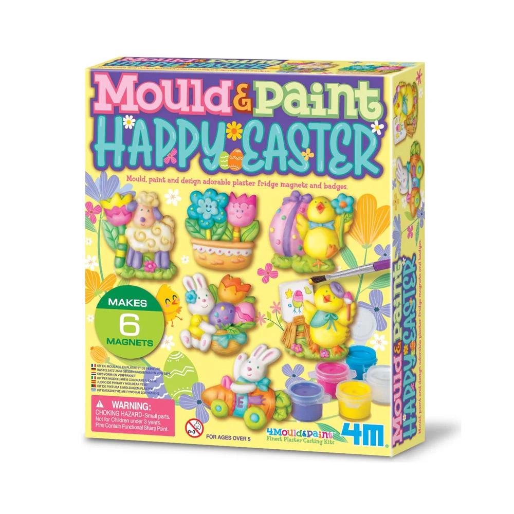 4M Mould & Paint - Happy Easter, 4893156048127