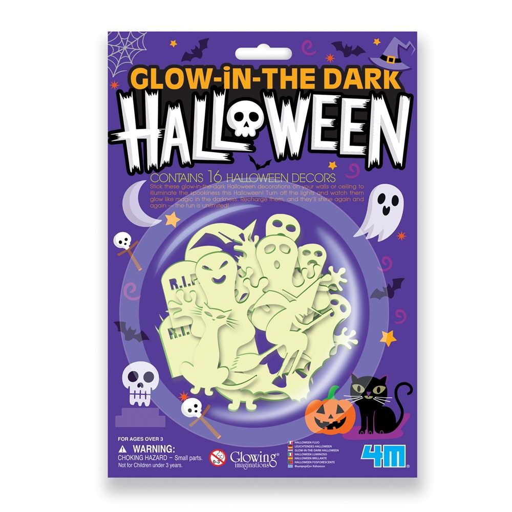 4M Glow In The Dark Halloween by 4M - ISBN: 4893156054289