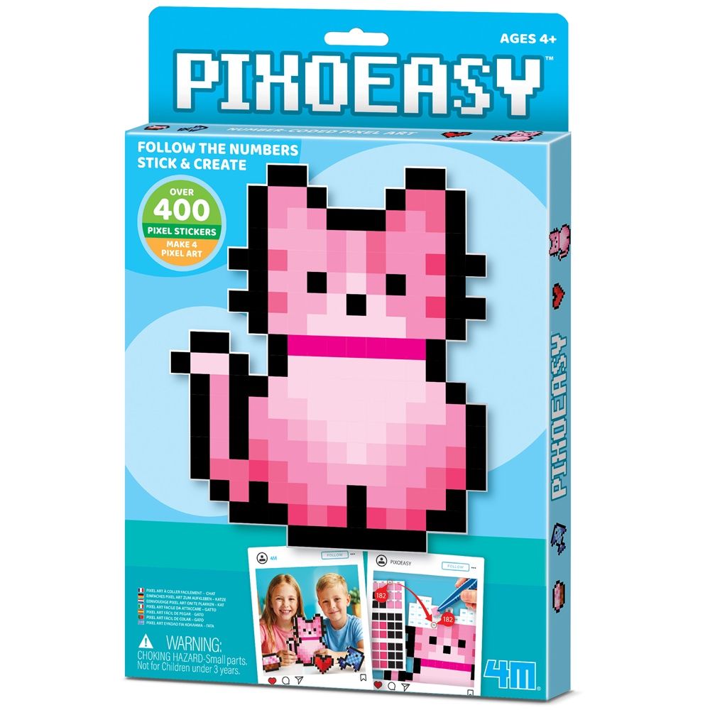 4M Pixoeasy - Cat by 4M - ISBN: 4893156061003