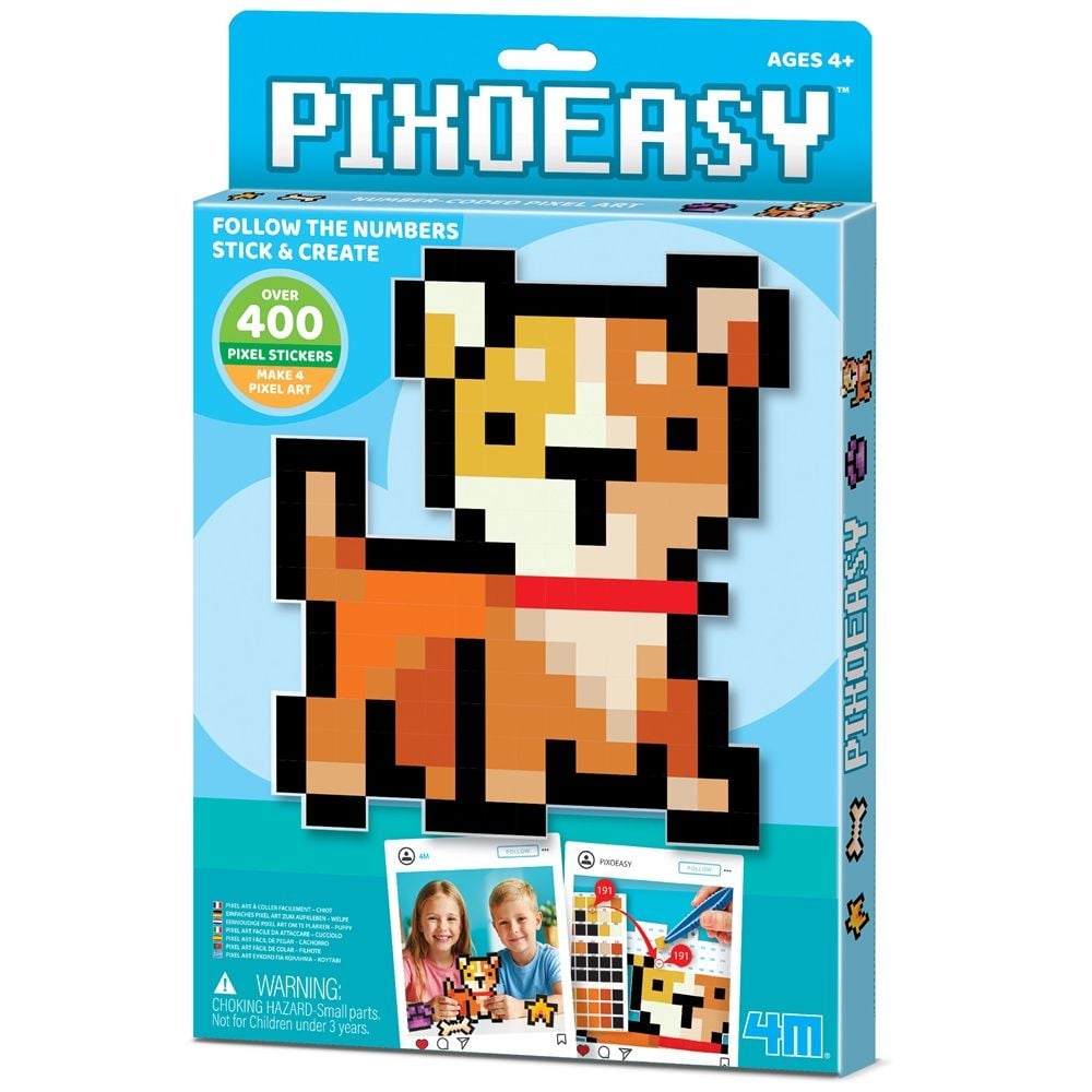 4M Pixoeasy - Dog by 4M - ISBN: 4893156061010