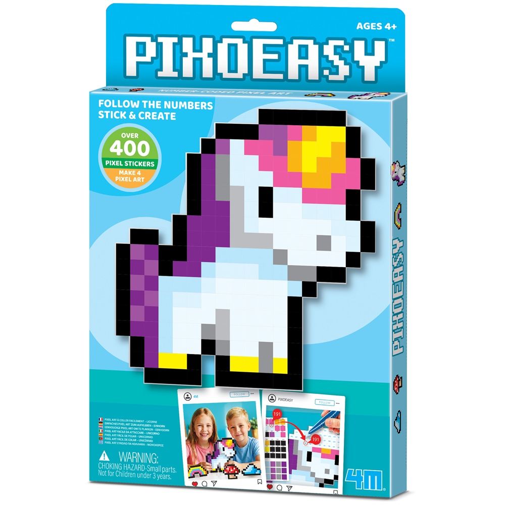 4M Pixoeasy - Unicorn by 4M - ISBN: 4893156061027