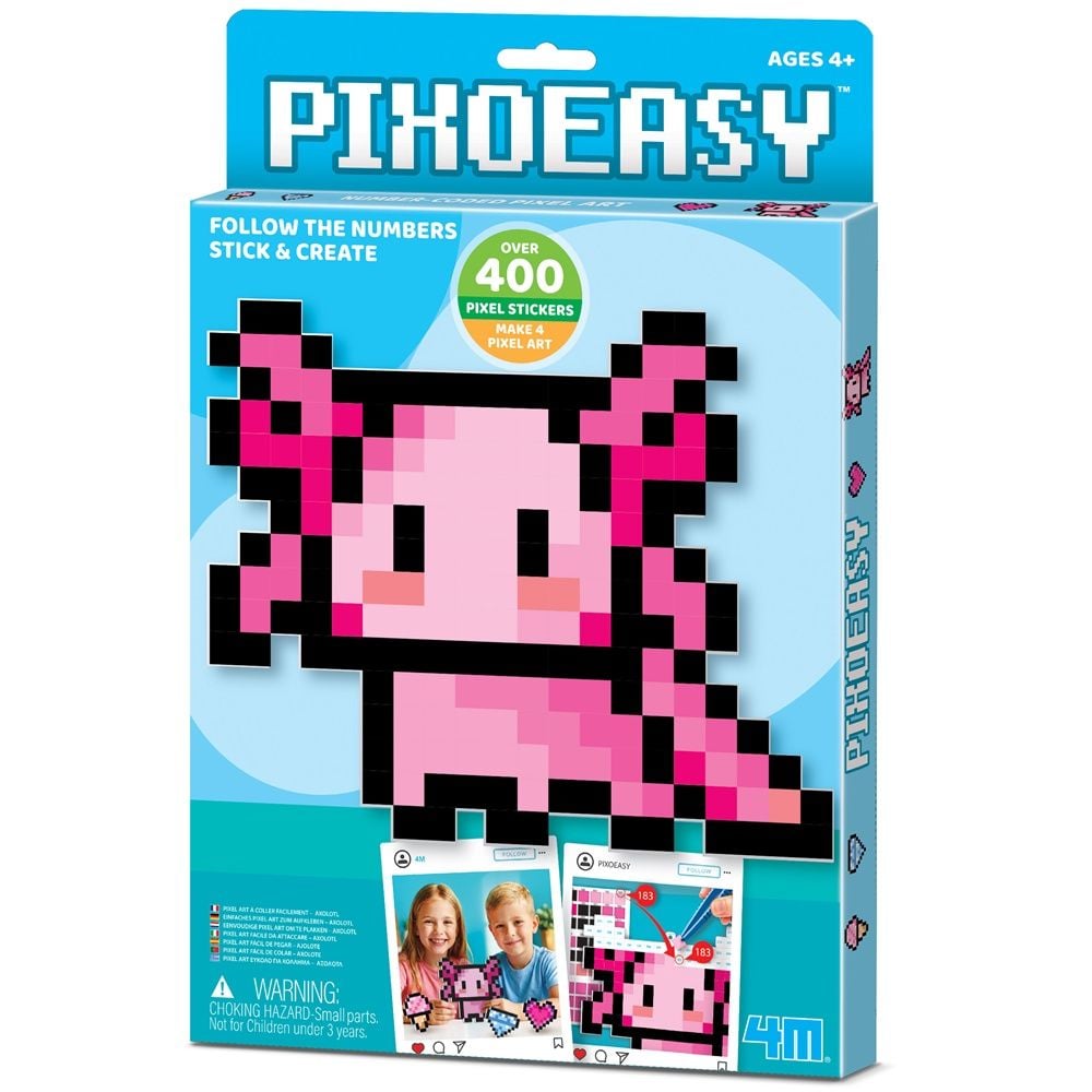 4M Pixoeasy - Axolotl by 4M - ISBN: 4893156061034