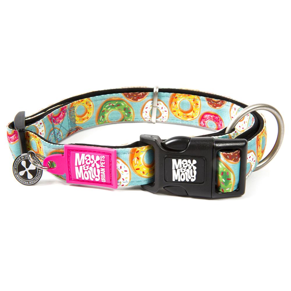 Max & Molly Smart ID Dog Collar (Donuts) - Large, 4894512016224