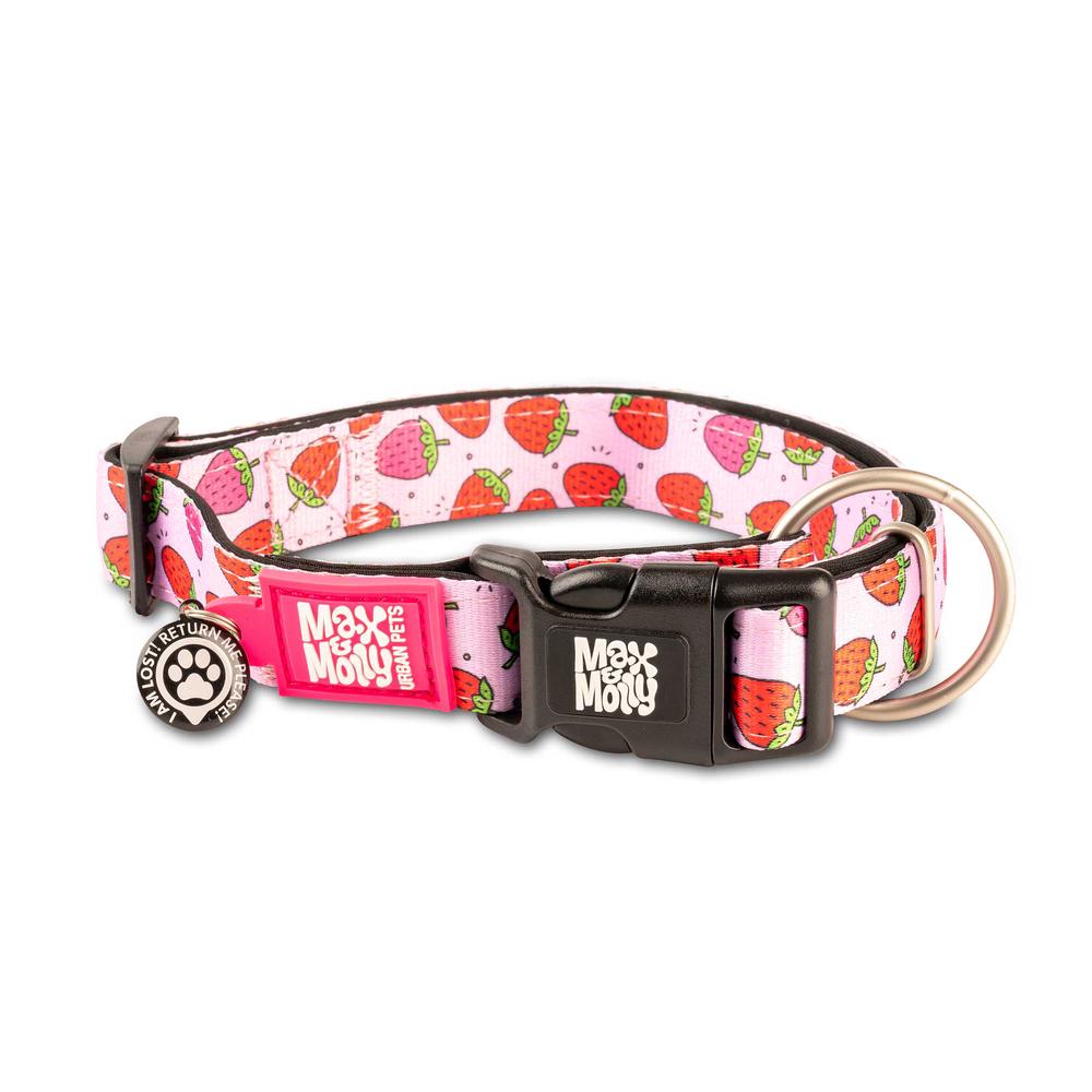 Max & Molly Smart Id Dog Collar (Strawberries) - Small by Max & Molly - ISBN: 4894512051638