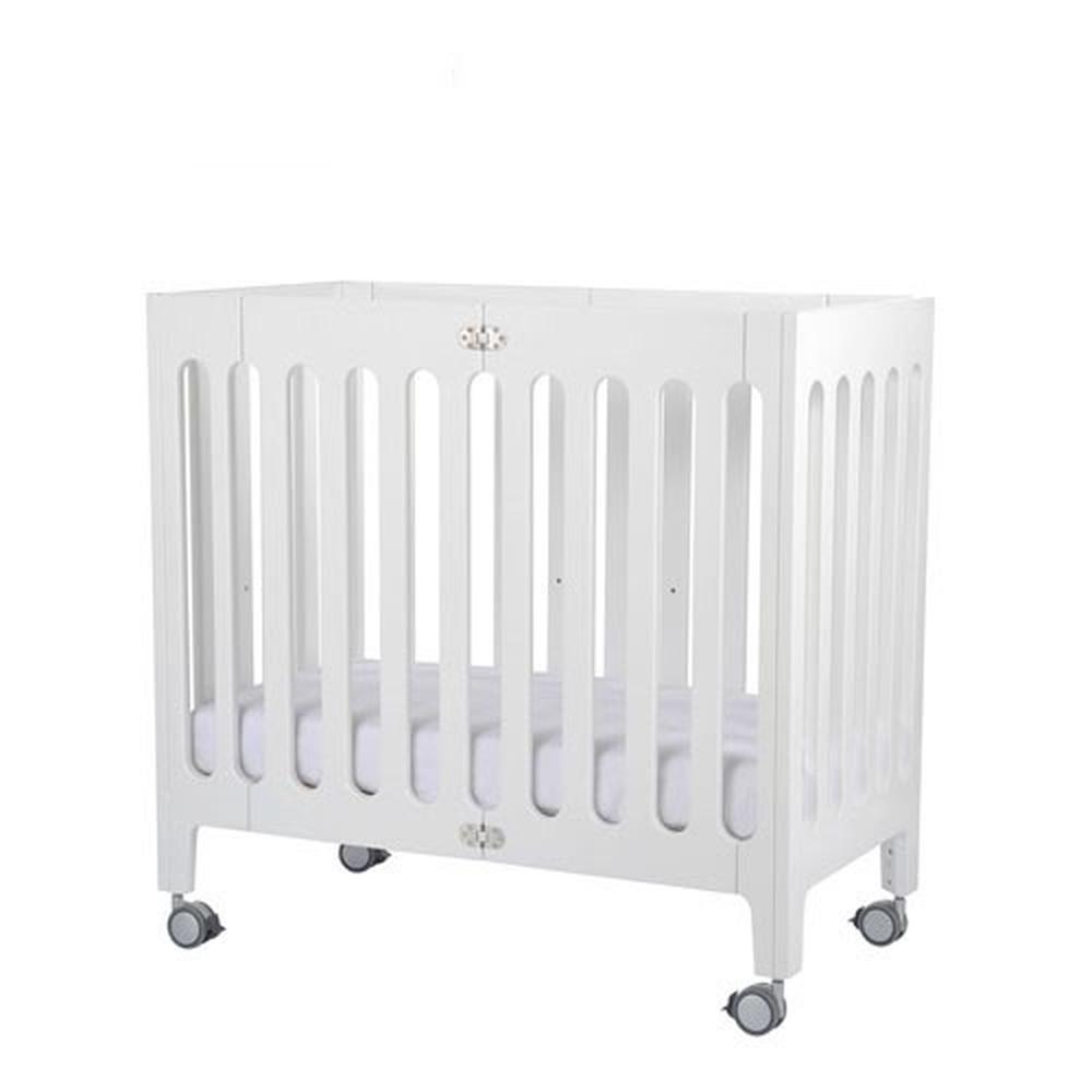 Bloom Alma Mini Cot Crib Frame Only Coconut White Buy Online