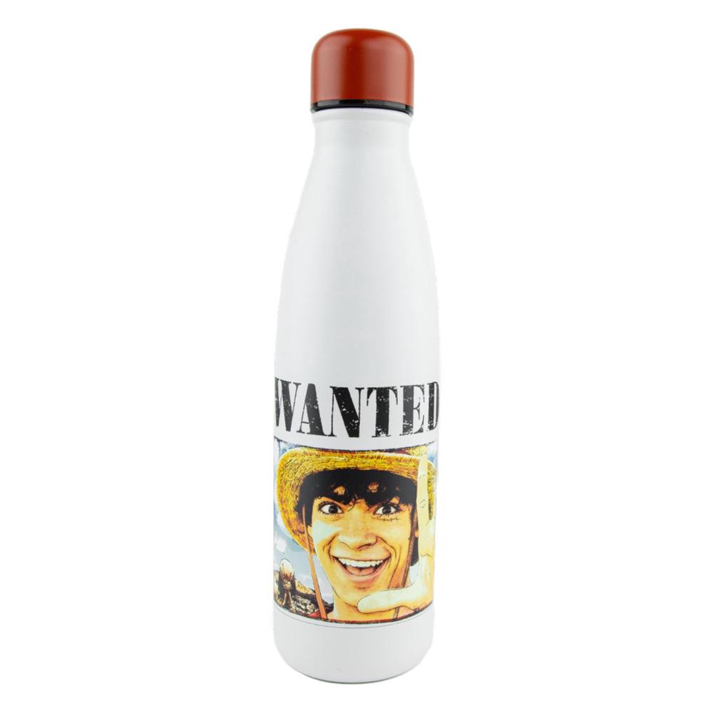 Cinereplicas One Piece (2023) - Wanted Luffy Water Bottle, 4895205618343