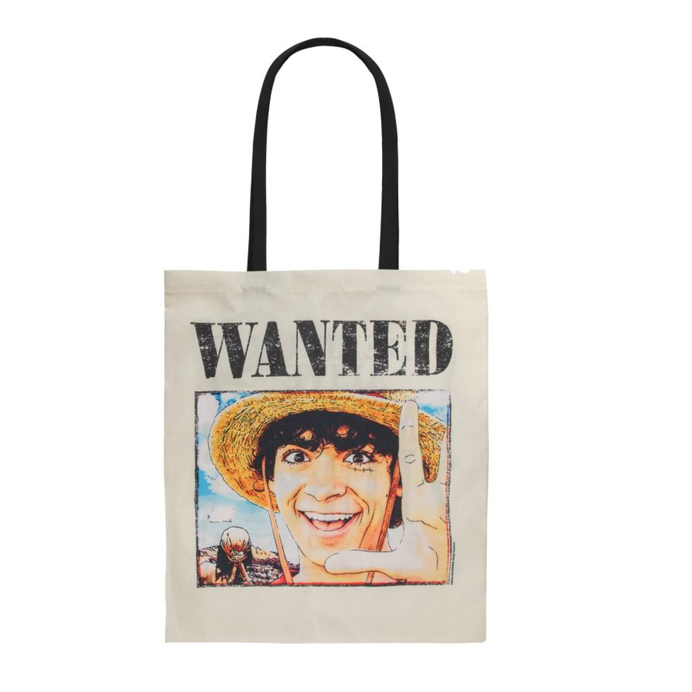 One Piece (2023) - Wanted Luffy Tote Bag, 4895205618572