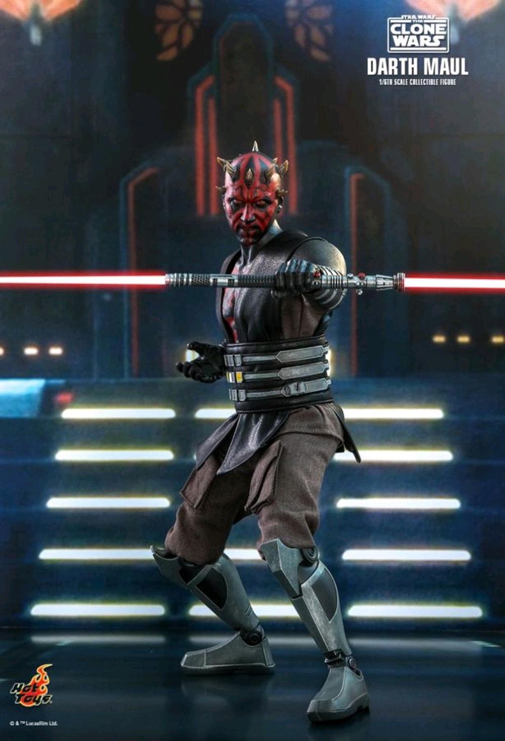 Star Wars: The Clone Wars - Darth Maul 1:6 Scale 12 Inch Action Figure, 4895228606839