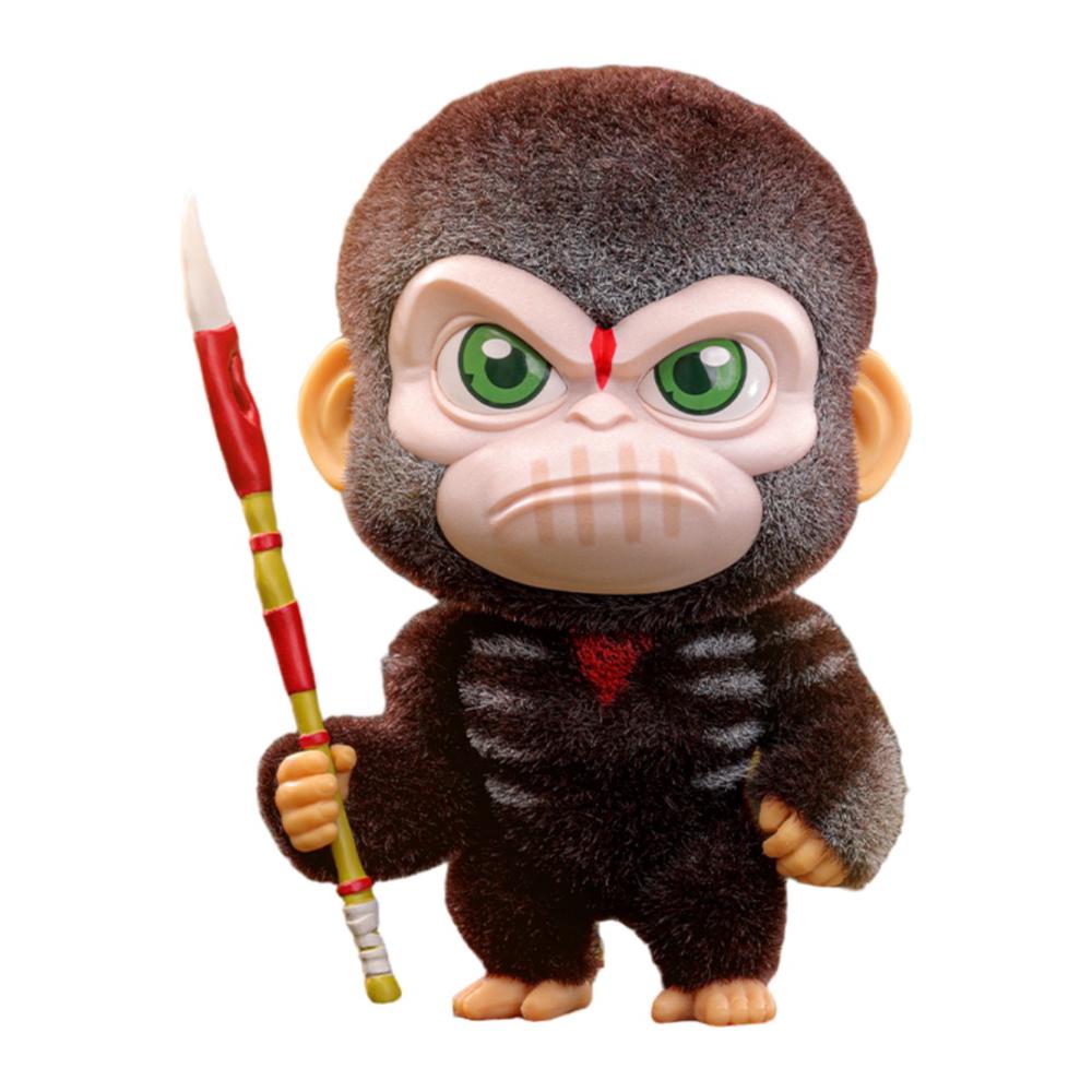 Hot Toys Dawn of the Planet of the Apes - Caesar (War Paint Version) Velvet Hair Cosbaby - 11cm, 4895228617385