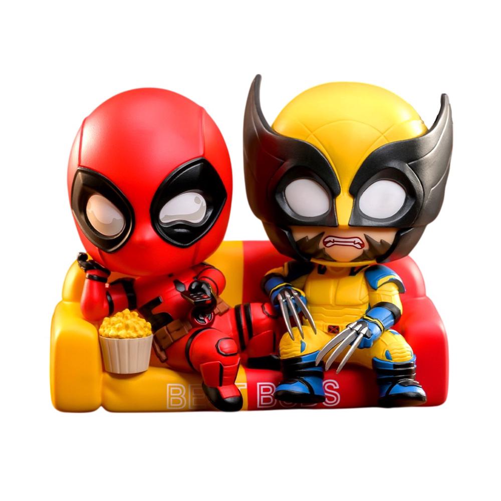 Hot Toys Deadpool 3 - Deadpool & Wolverine Best Buds on Sofa Cosbaby - 9cm by Hot Toys - ISBN: 4895228619563