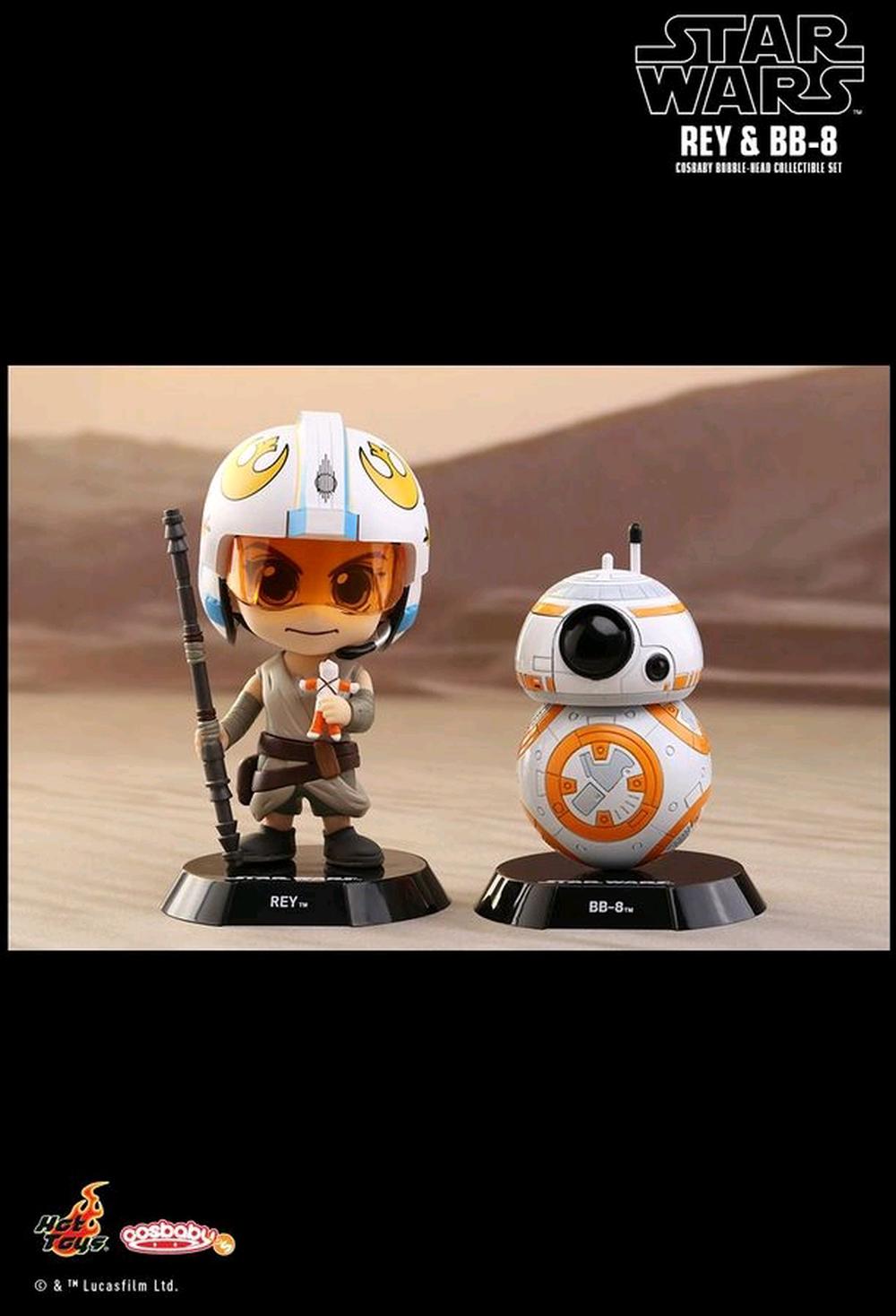 hot toys rey and bb8