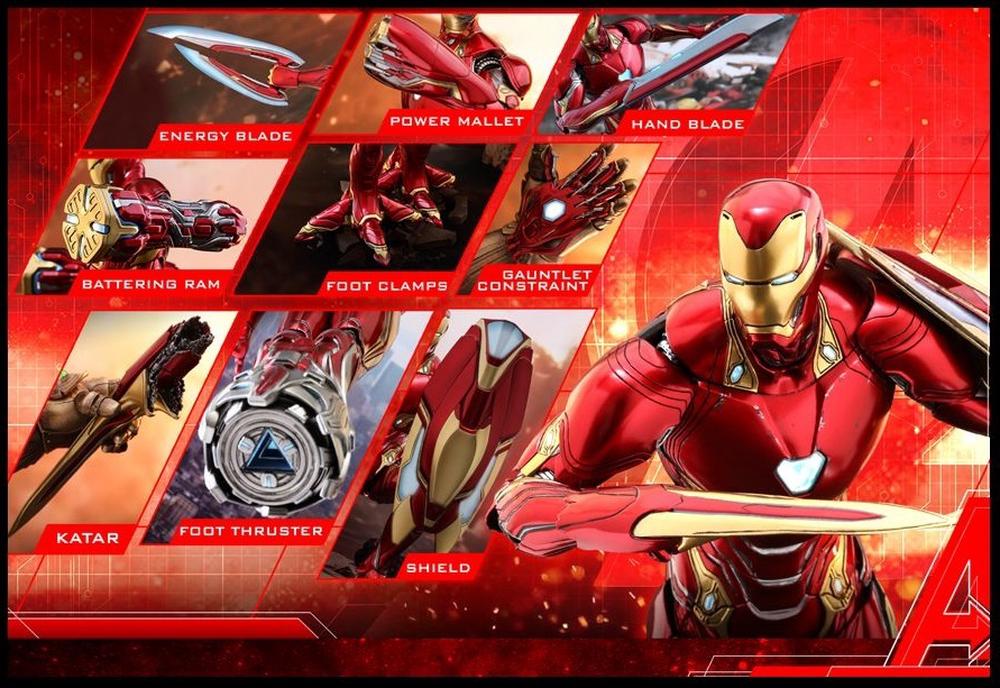 Hot Toys Avengers 3: Infinity War - Iron Man Mark L Accessories, 4897011187426
