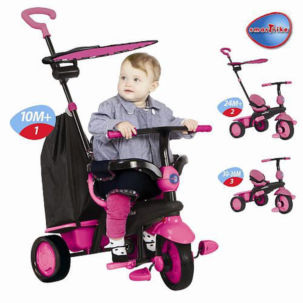 3 in 1 trike pink