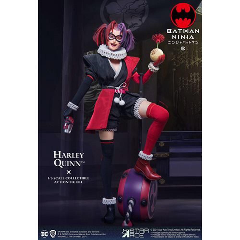 Star Ace Batman Ninja Harley Quinn Deluxe Version Figure, 1:6 Scale, 4897057881012