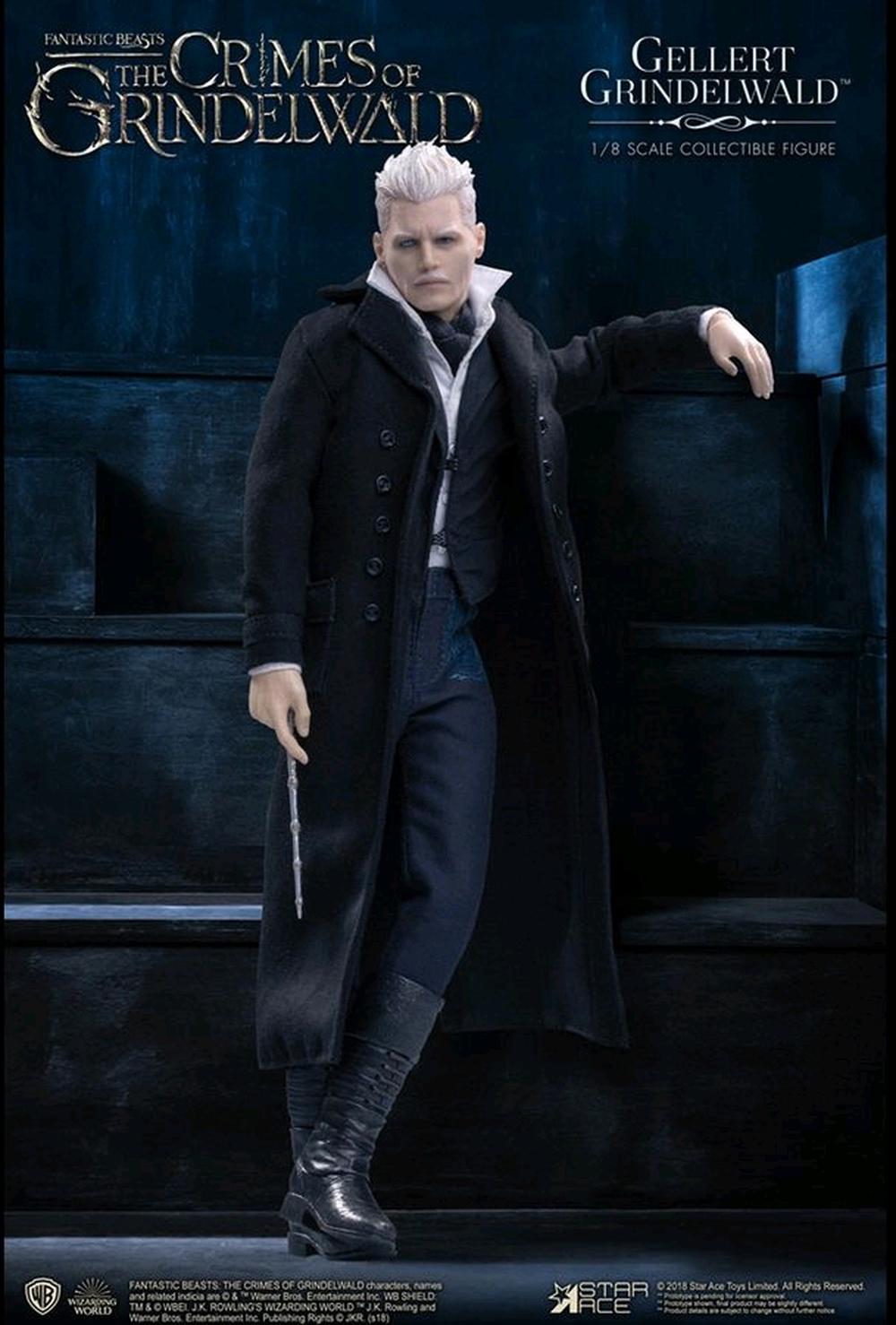 Fantastic Beasts 2: The Crimes of Grindelwald - Gellert Grindelwald 1:8 Scale Action Figure, 4897057888271
