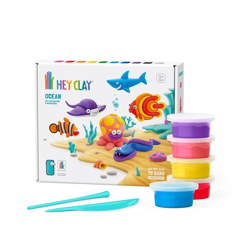 Ocean Air-Dry Clay, 15 Cans, 4897105241638