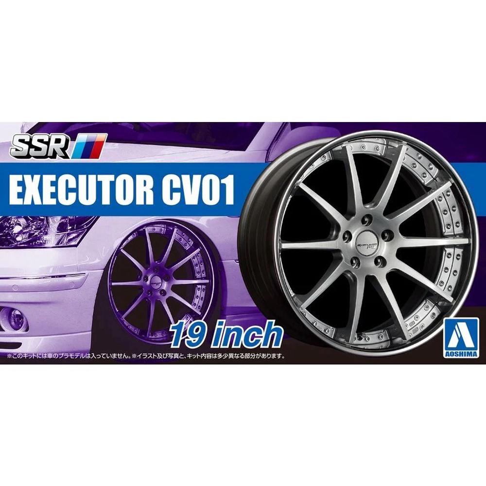 Aoshima 1/24 SSR Executor CV01 - 19 Inches, 4905083052525