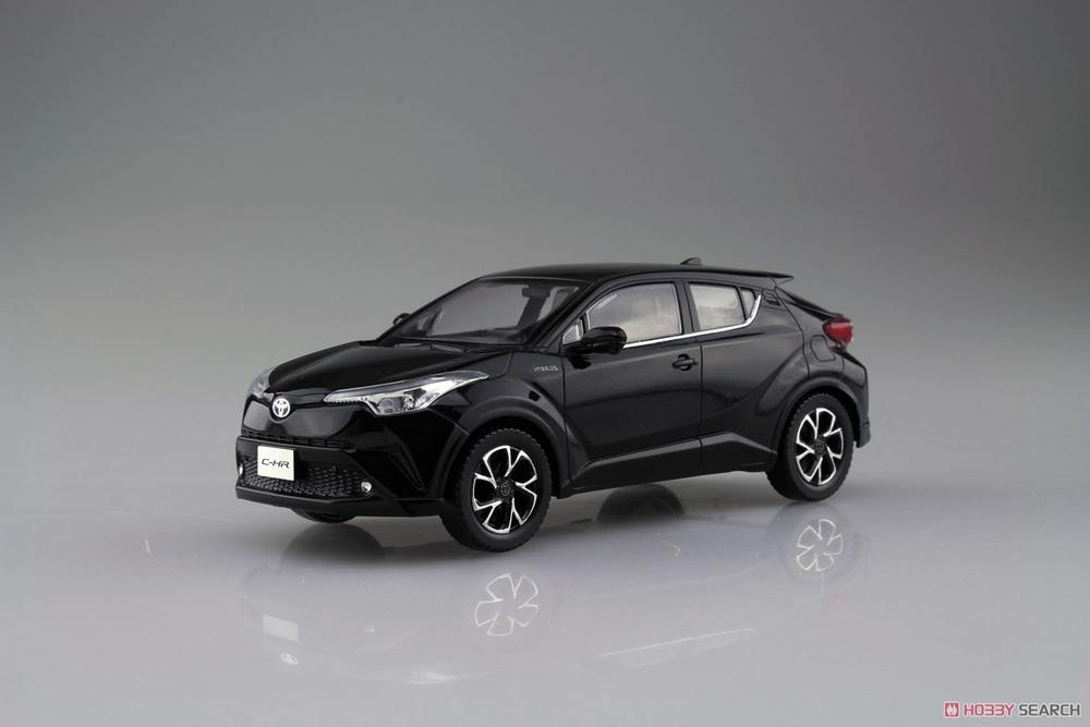 Aoshima Toyota C-HR 1:32 Scale Model Kit (Black Mica), 4905083056356