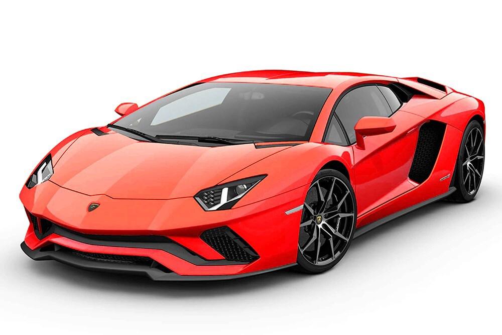 Aoshima 1/32 Lamborghini Aventador S (Pearl Red), 4905083063477