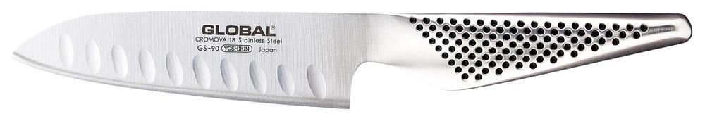 Global Santoku Knife - Fluted Blade - 13cm, 4943691790002