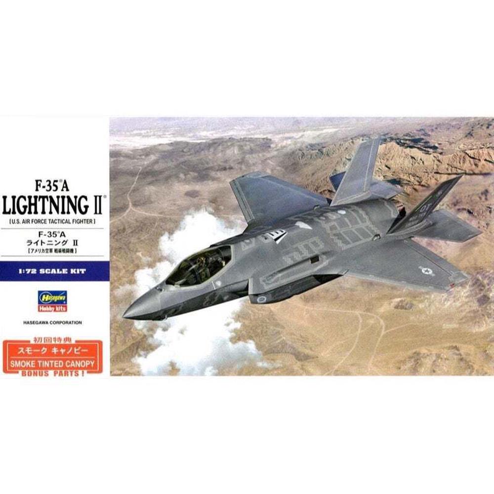 Hasegawa F-35A Lightning II Model Kit, 1:72 Scale, 4967834015722