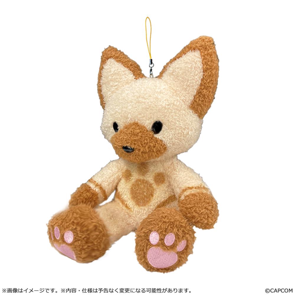 Good Smile Company Monster Hunter Wilds Stuffed Felyne Teddy, 4976219132572
