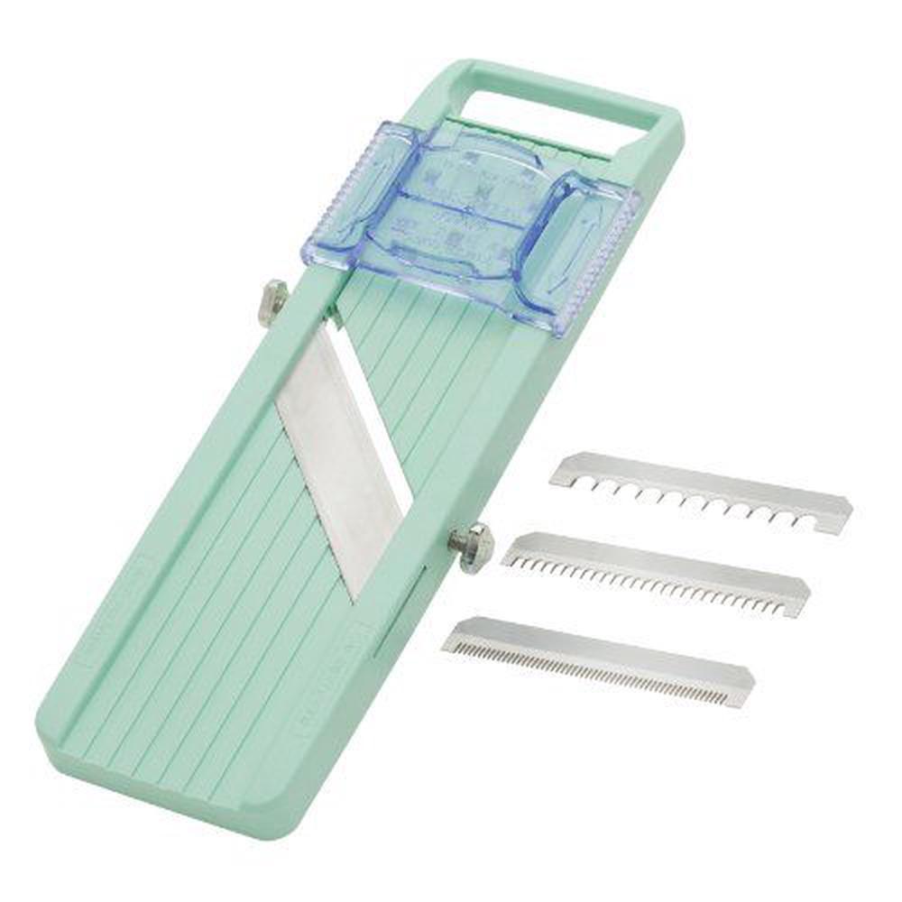 Benriner Japanese Mandoline Slicer, Green, 4976654100556