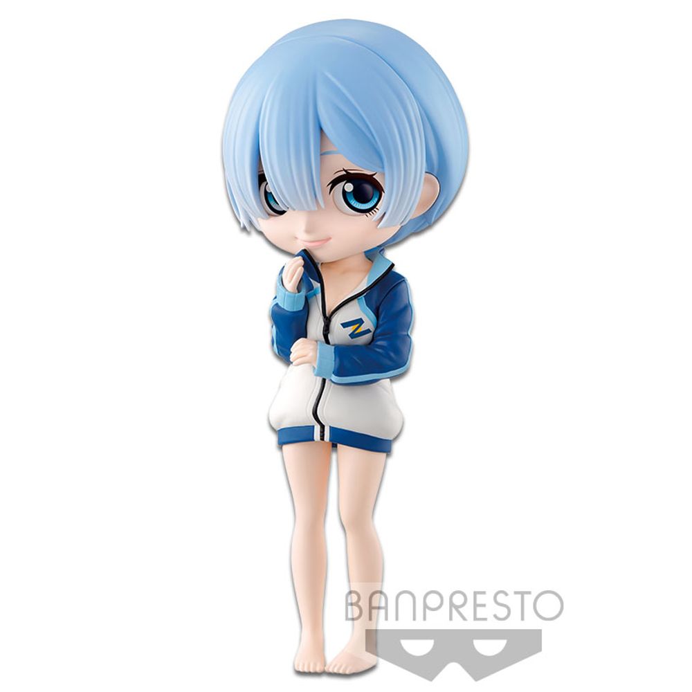 Banpresto - Re:Zero Q Posket REM Vol.2 Version B – Figura Collezionistica In PVC