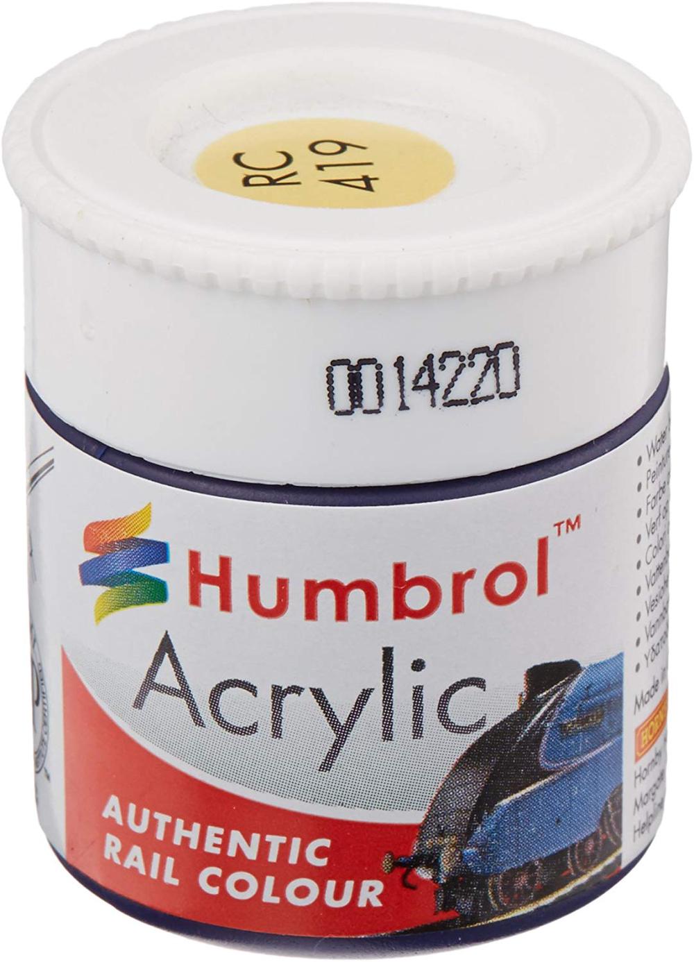 Humbrol Acrylic Model Paint (EWS Yellow) Buy online at The Nile