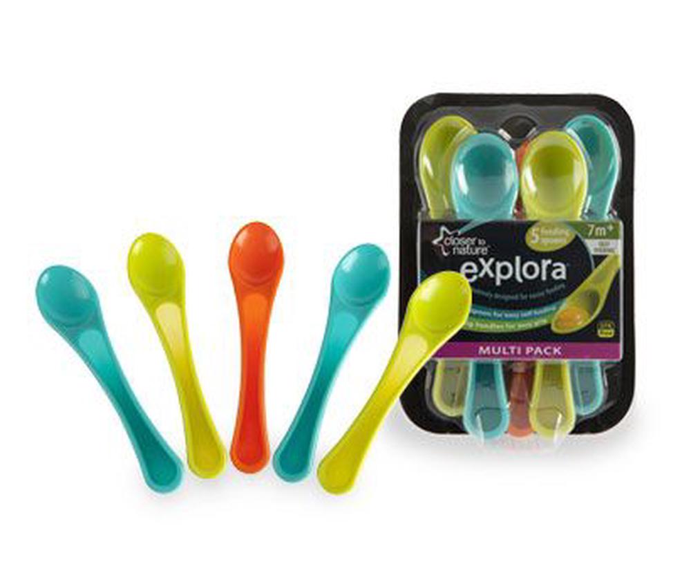 Tommee Tippee - Easi Grip Self Feeding Spoon(Pack of 5)